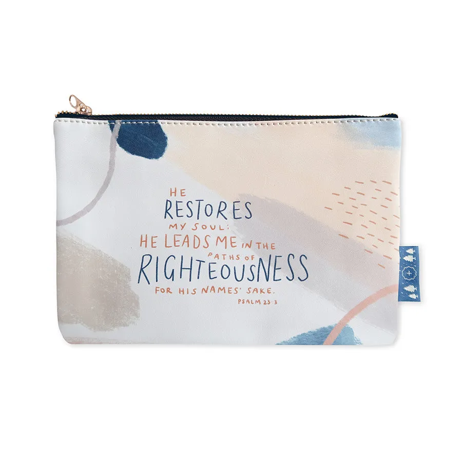 You Will Keep Him In Perfect Peace | He Restores My Soul {Pouch}