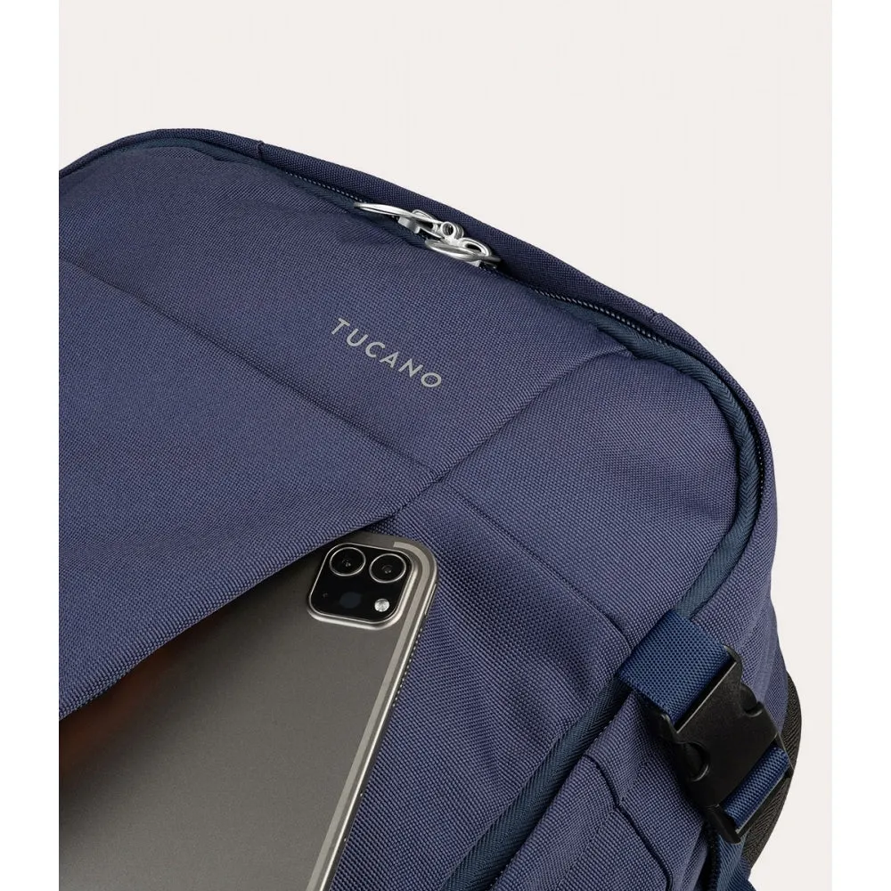 Zaino Waterproof Tucano Tugò Dry Porta PC 17,3" Blu