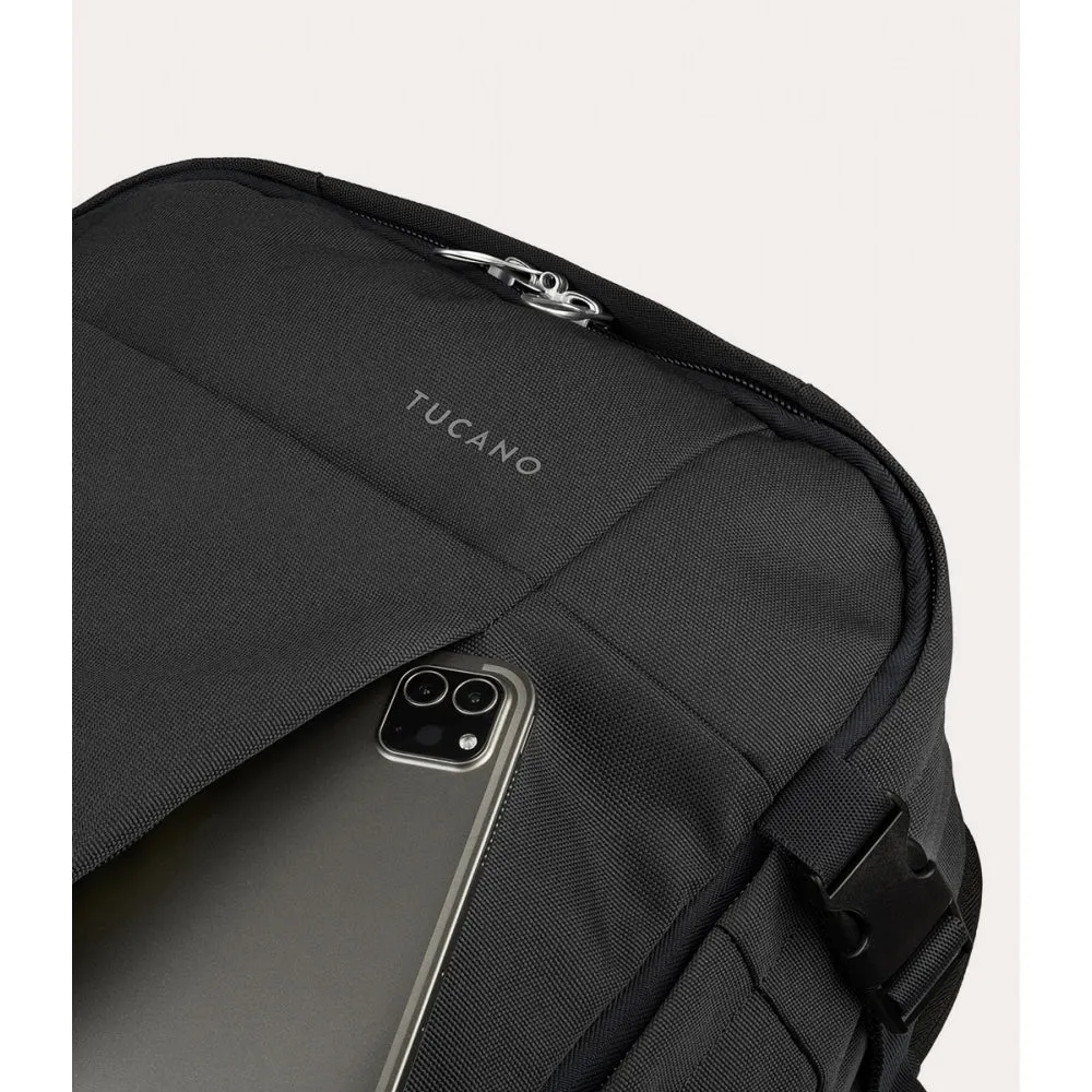 Zaino Waterproof Tucano Tugò Dry Porta PC 17,3" Nero
