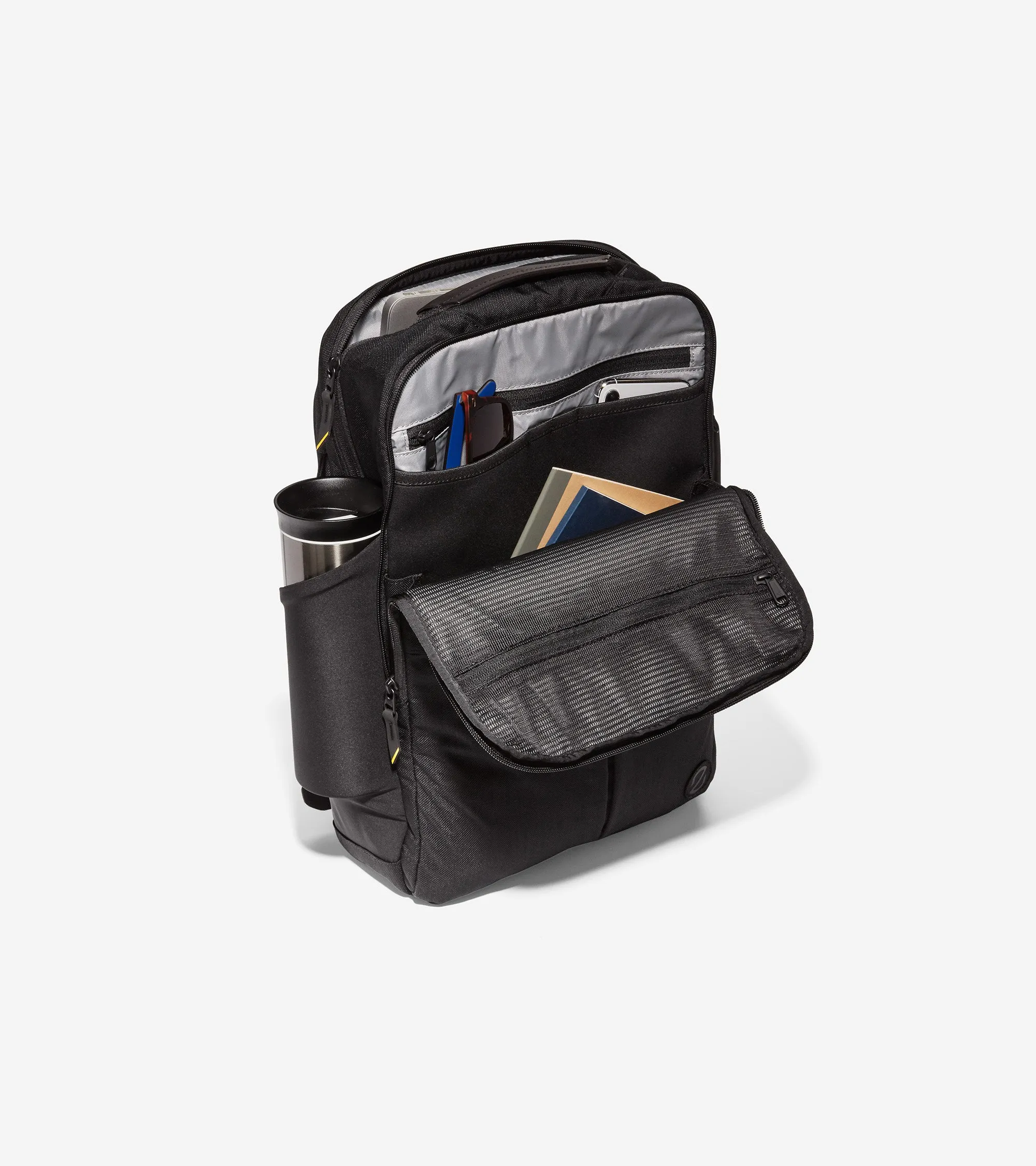 ZERØGRAND Slim Convertible Backpack Men's